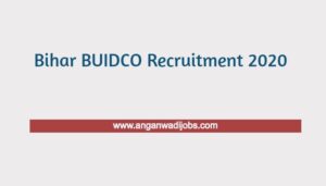 Bihar BUIDCO Recruitment 2020