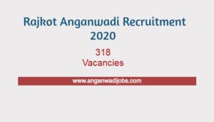 rajkot anganwadi recruitment