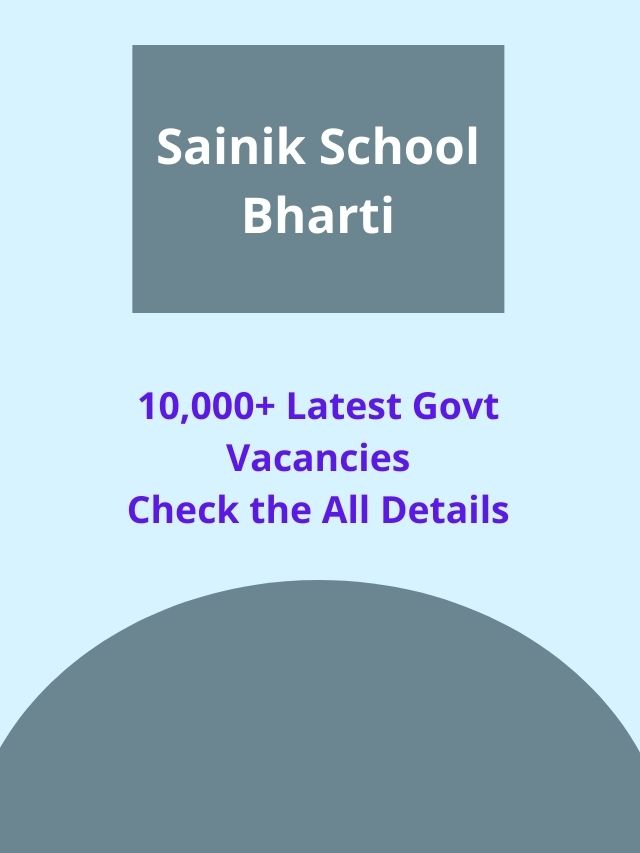 Sainik School Chandrapur Bharti