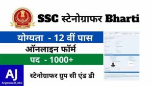 SSC Steno Group C D Bharti