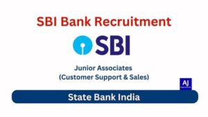SBI Junior Associate Bharti