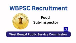 WBPSC Food Sub Inspector Recruitment