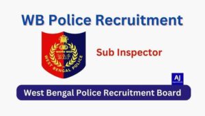WB Police Sub Inspector Bharti